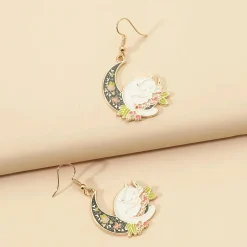 Kawaii Therapy Earrings<Moondance Cat Earrings – Limited Edition