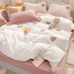 Kawaii Therapy Beddings<Pastel Hearts Bedsheet – Special Edition
