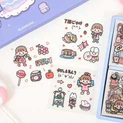 Kawaii Therapy Stickers<Pastel Sticker Set (200pcs)