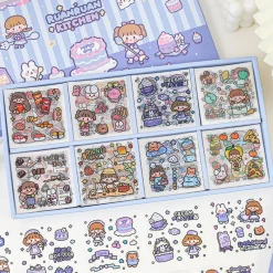 Kawaii Therapy Stickers<Pastel Sticker Set (200pcs)