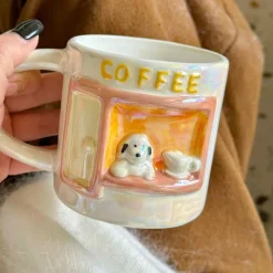 Kawaii Therapy Bottles<Puppy Coffee Cup – Limited Edition