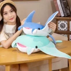Kawaii Therapy Cute Stuffed Animals | Sea Animal<Sea Friends Manta Plush XL