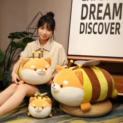 Kawaii Therapy Cute Stuffed Animals | Shiba<Shiba Inu Bee Plush (50cm) – Special Edition