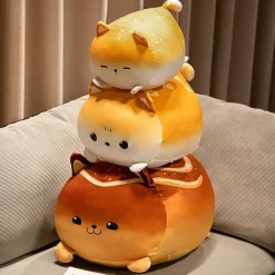 Kawaii Therapy Cute Stuffed Animals | Cat<Soft Bread Mochi Cat Plush XL