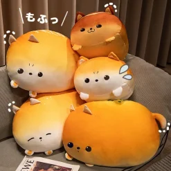 Kawaii Therapy Cute Stuffed Animals | Cat<Soft Bread Mochi Cat Plush XL