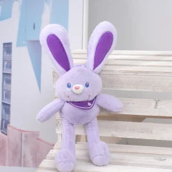 Kawaii Therapy Bunny<Stretchable Bunny Keychain