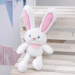 Kawaii Therapy Bunny<Stretchable Bunny Keychain