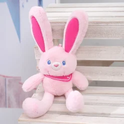 Kawaii Therapy Bunny<Stretchable Bunny Keychain