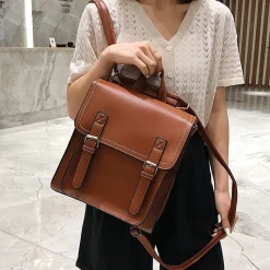 Kawaii Therapy Preppy Backpacks | Large Backpacks<Walnut Series Vintage Large Backpack – Limited Edition