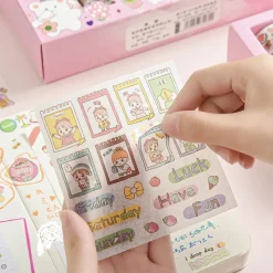 Kawaii Therapy Stickers<Washi Tape Harajuku Sticker Set