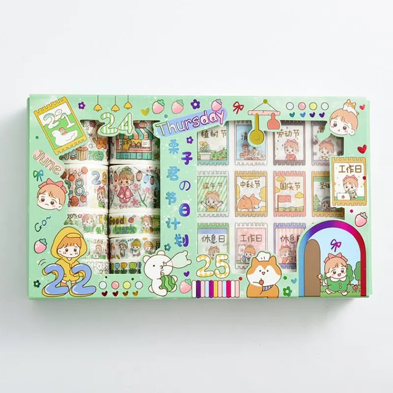 Kawaii Therapy Stickers<Washi Tape Harajuku Sticker Set