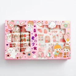 Kawaii Therapy Stickers<Washi Tape Harajuku Sticker Set