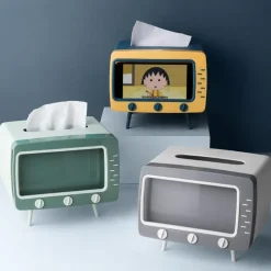 Kawaii Therapy Tissue Box<Kawaii TV Tissue Box Phone Holder – Limited Edition