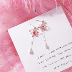 Kawaii Therapy Earrings<Kawaii Twinkle Heart Starry Earrings – Limited Edition