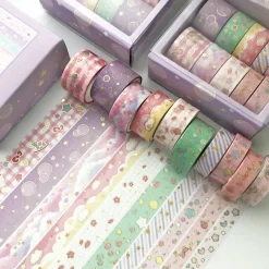 Kawaii Therapy Stickers<Kawaii Washi Tape Decorative Set (10pcs)