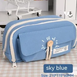 Kawaii Therapy Pencil Cases<Korea Style Large Capacity Pencil Case – Limited Edition