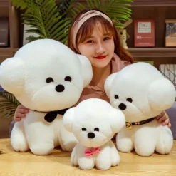 Kawaii Therapy Cute Stuffed Animals | Shiba<Super Cute Bichon Frise Plush (35cm) – Limited Edition